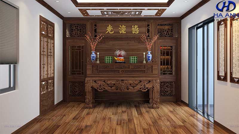 Bàn Thờ Gỗ Óc Chó Có Gì Nổi Bật