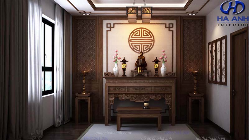 Mẫu Thiết Kế Bàn Thờ Sang Trọng