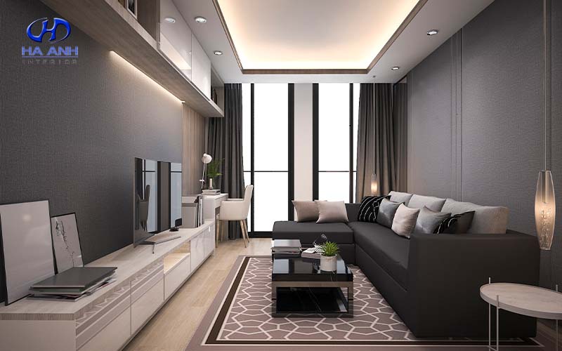 thi công nội thất phòng khách