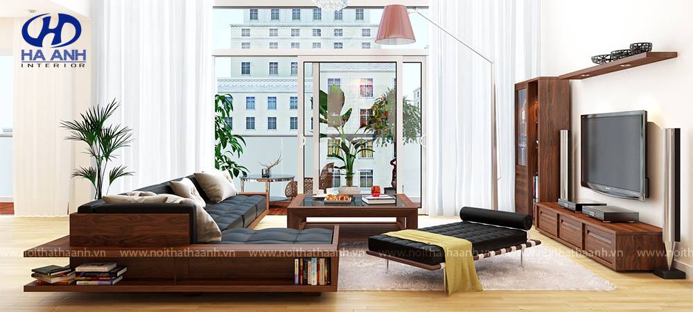 Thiết kế nội thất nhà phố 2 tầng