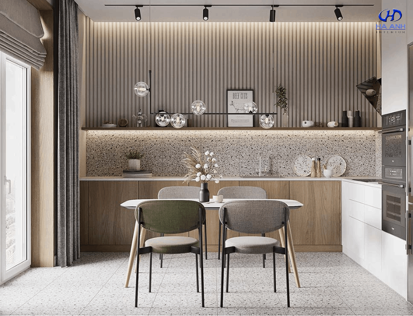 Trang trí bếp phong cách scandinavian