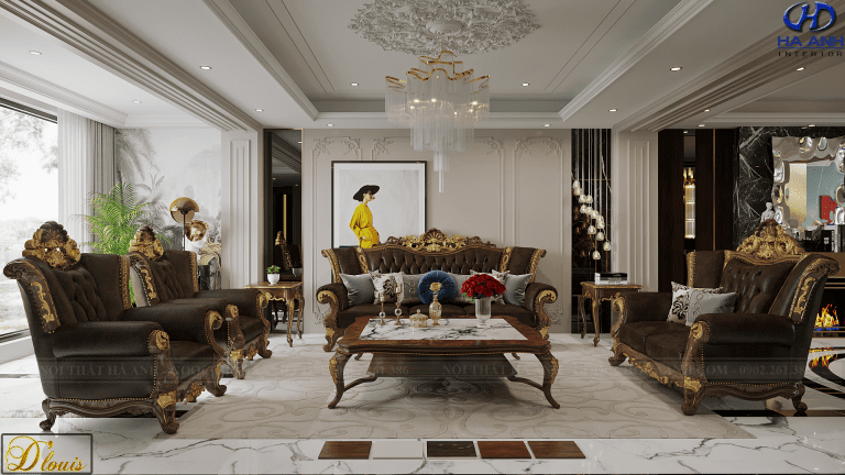 Bộ Sưu Tập Sofa Tân Cổ Điển D'Louis - Ha Anh Interior - Nội thất đồ gỗ ...